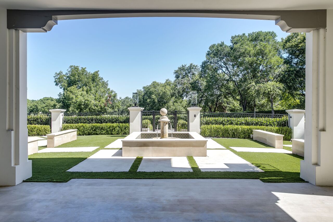 Contemporary Restoration Fountain Brent Hull
