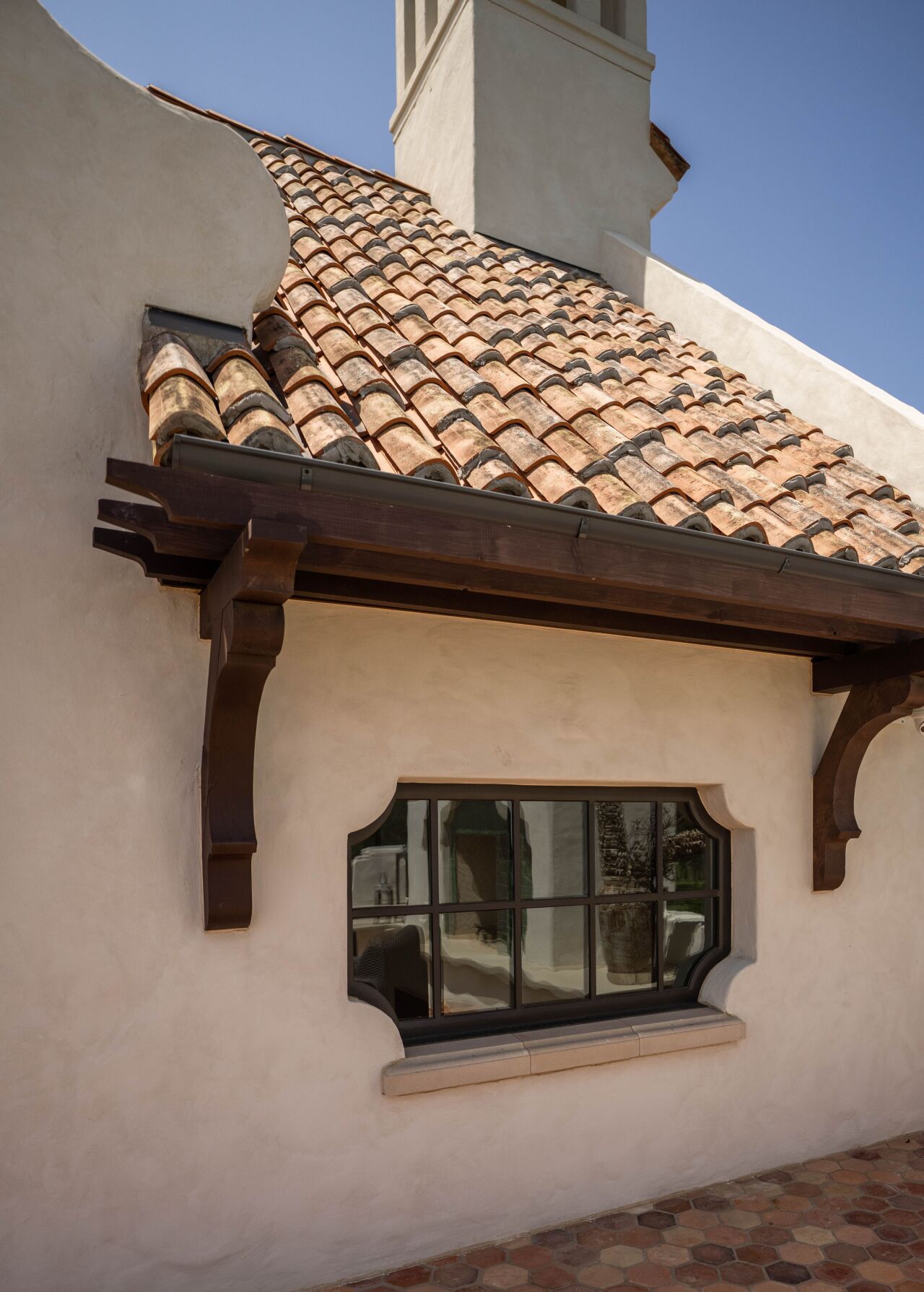 Spanish Moorish Patio Detail Brent Hull